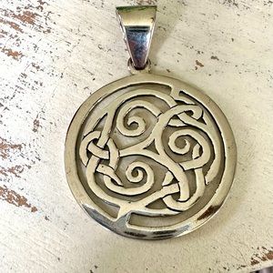 Silpada sterling Celtic inspired pendent